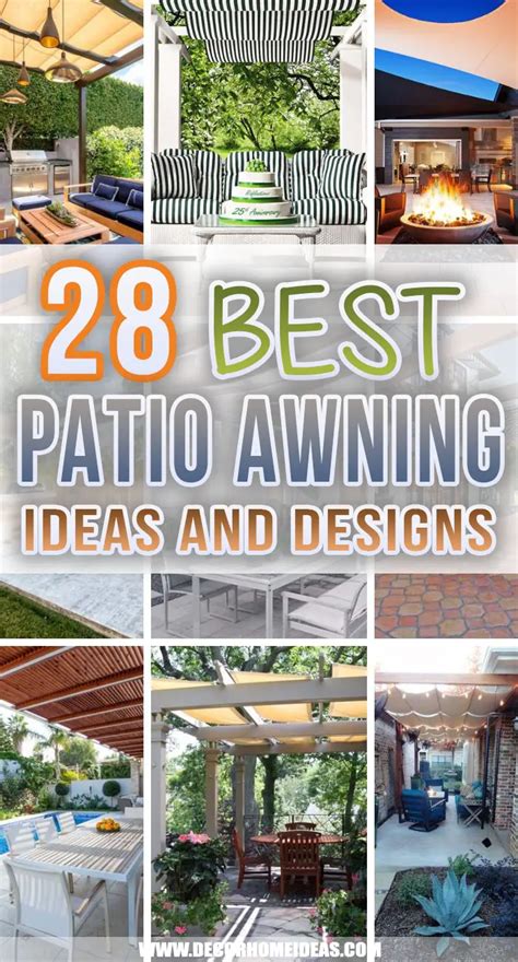 28 Best Patio Awning Ideas and Designs for 2024 | Decor Home Ideas