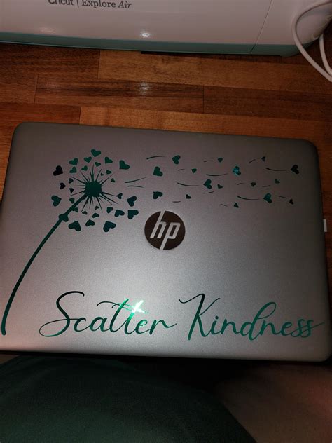 Redid my laptop decal : r/cricut