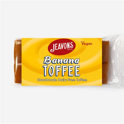 Banana Toffee - Vegan Toffees