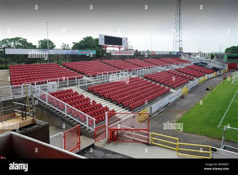 Swindon Town Football Club stadium The County Ground Stock Photo - Alamy