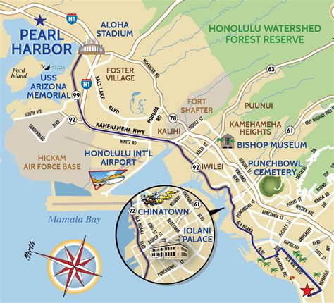 Pearl Harbor Today Map