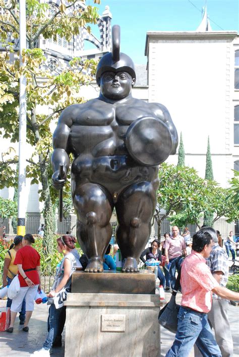 Fernando Botero sculptures in Medellin