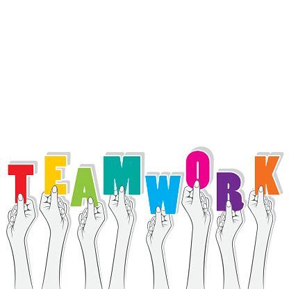 Teamwork Banner Design Stock Illustration - Download Image Now ...