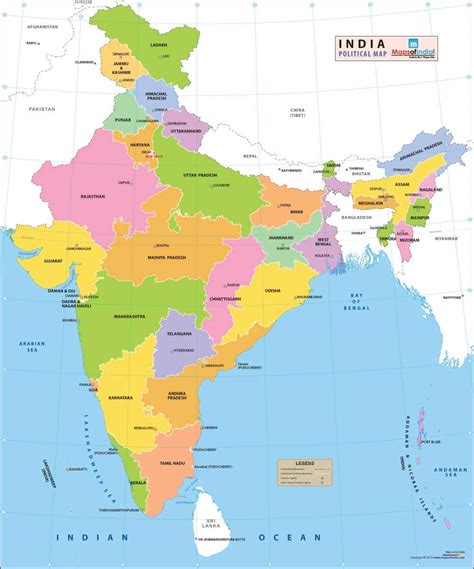 New Political Map Of India – Verjaardag Vrouw 2020