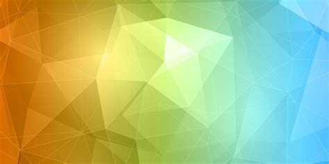 Abstract Banner Colorful Low Poly 829809 Vector Art at Vecteezy