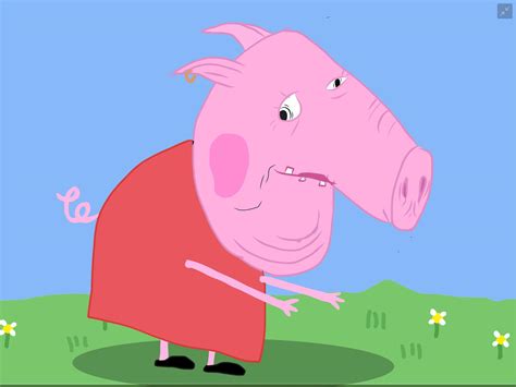 My little brother asked me to draw peppa pig... : r/funny