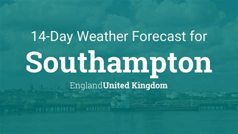 Southampton, England, United Kingdom 14 day weather forecast