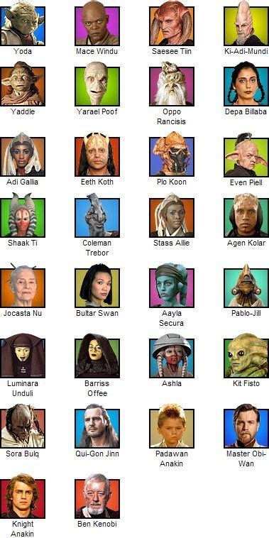 The Jedi Council | Star wars species, Star wars history, Star wars pictures