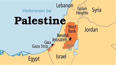 Palestine On The World Map - Ricky Christal