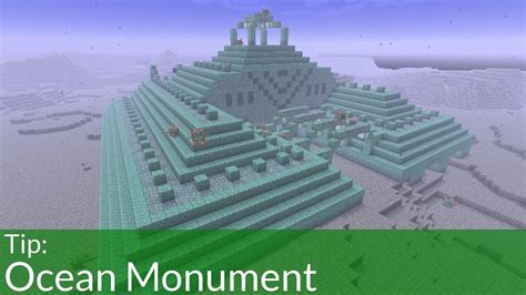 Minecraft Ocean Monument Schematic