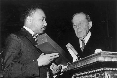 Martin Luther King Jr. Accepts Nobel Peace Prize