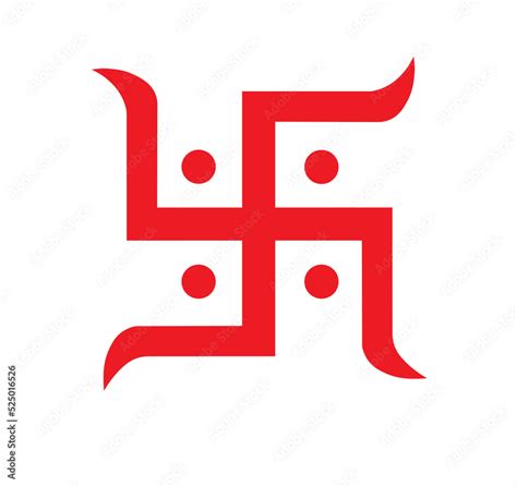 Swastika vector design beautiful. Swastika symbol art. Spiritual Hindu ...