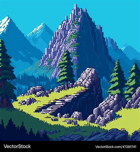 Pixel Art Inspiration Pixel Art Landscape Cool Pixel Art Pixel Art Images