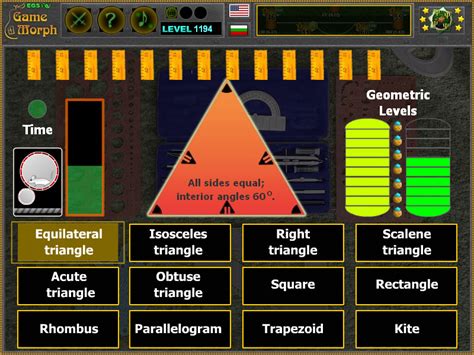 Basic Geometry Quiz | Maths Learning Game