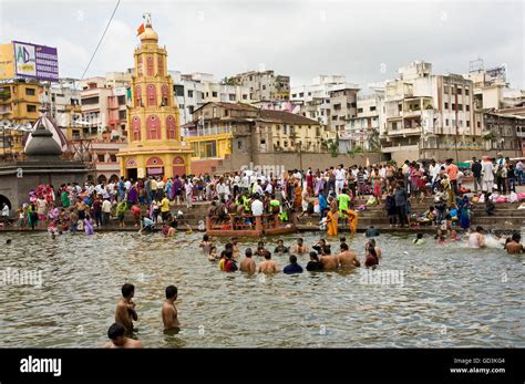 Nasik kumbh mela, maharashtra, india, asia Stock Photo - Alamy