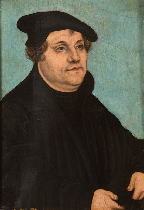 Lucas Cranach the Elder | «Portrait de Martin Luther» | MutualArt