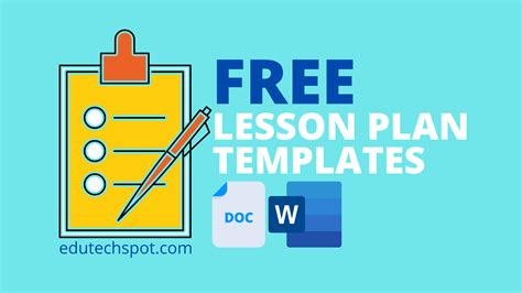 Lesson Plan Template Google Docs - Teachers' Choice - Edutechspot .com