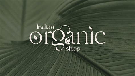 Logo Design Indian Organic shop :: Behance