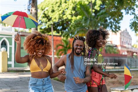 Carnival In Olinda Pernambuco Stock Photo - Download Image Now ...