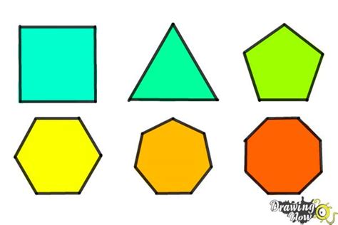 How to Draw Geometric Shapes - DrawingNow