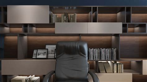 Download Leather Chair Zoom Office Background 1920 x 1080 | Wallpapers.com