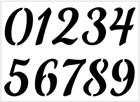 Printable Letters And Numbers