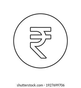 1,127 Rupee Outline Icon Images, Stock Photos & Vectors | Shutterstock