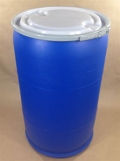 Blue Plastic Barrels and Drums – 5 Gallon to 55 Gallon | Yankee ...