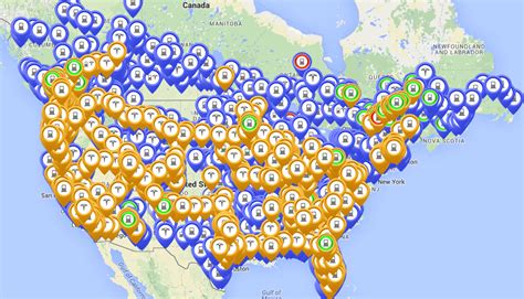 Electric Car Charging Stations Nyc Map - United States Map