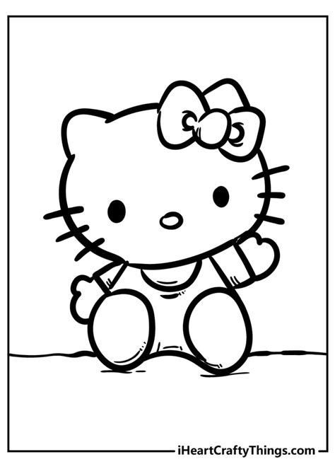 Hello Kitty Coloring Pages - Cute And 100% Free (2021)