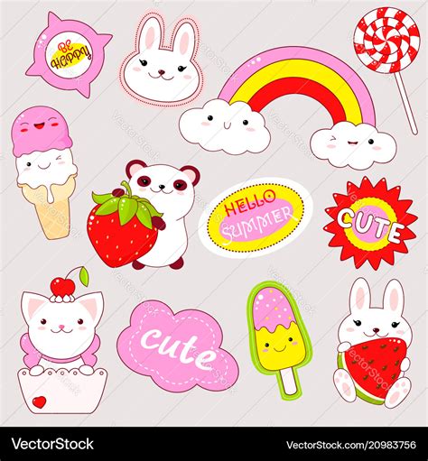 Cute Sticker PNG, Vector, PSD, And Clipart With Transparent, 49% OFF