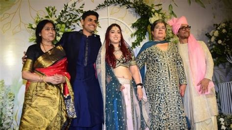 At Ira Khan and Nupur Shikhare's wedding, Aamir Khan poses with ex ...