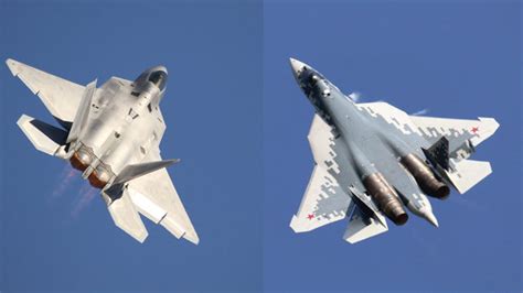 USAF F-22 Demo Team Vs. Russian Su-57 Demo: Which Airshow Demo is “Best ...