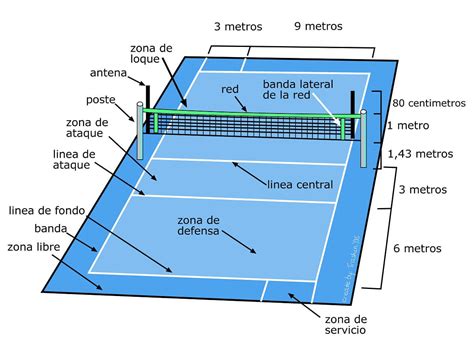 Total 52 Imagen Dibujo De La Cancha De Voleibol Con Sus Medidas Porn