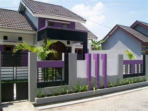 Model Pagar Tembok Rumah Minimalis Type 36 - Desain Rumah Modern