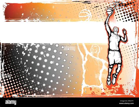 basketball poster background Stock Vector Image & Art - Alamy