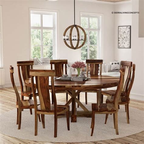 Rustic Round Dining Room Tables