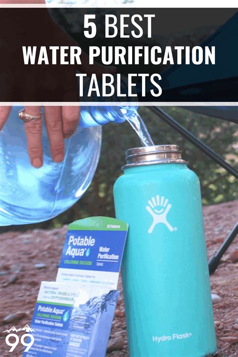 5 Best Water Purification Tablets in 2020 | 99Boulders