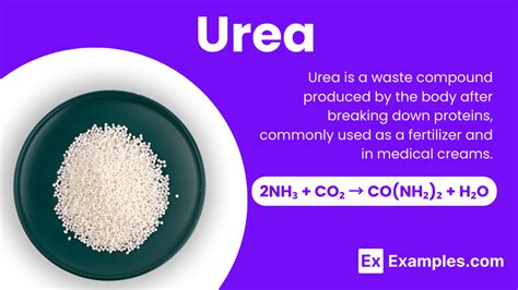 Urea (CH₄N₂O) - Definition, Structure, Preparation, Properties, Uses ...