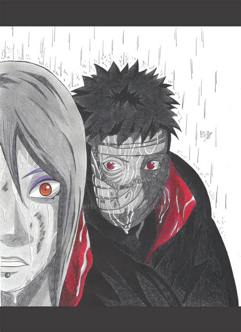 Konan vs Tobi by MTEvans on DeviantArt