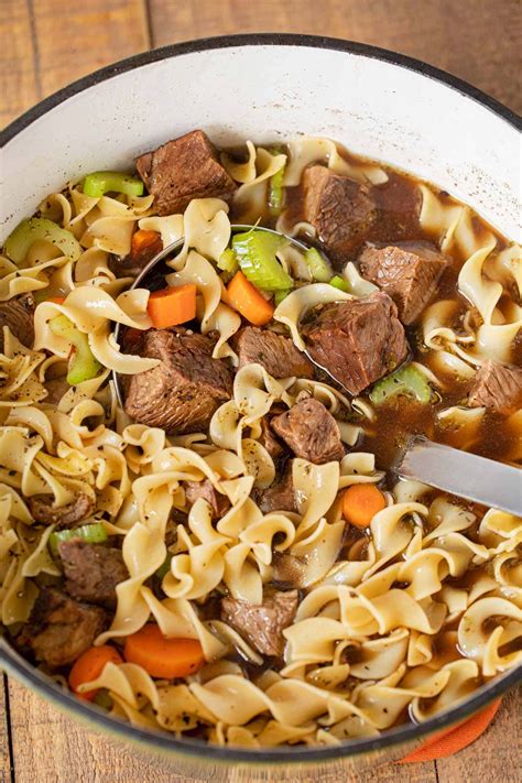 The BEST Beef Noodle Soup Recipe (So Easy!) - Dinner, then Dessert