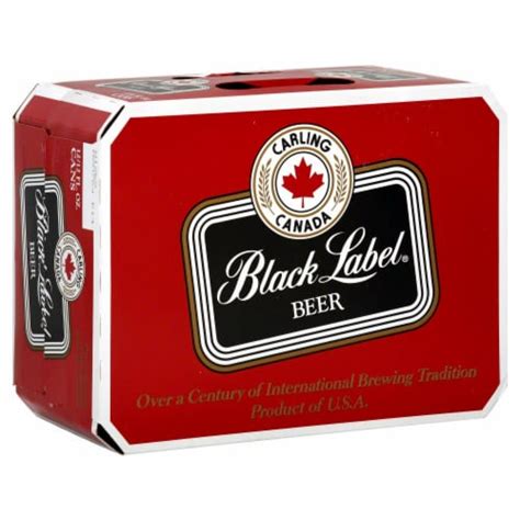 Black Label Beer, 12 cans / 12 fl oz - Pick ‘n Save