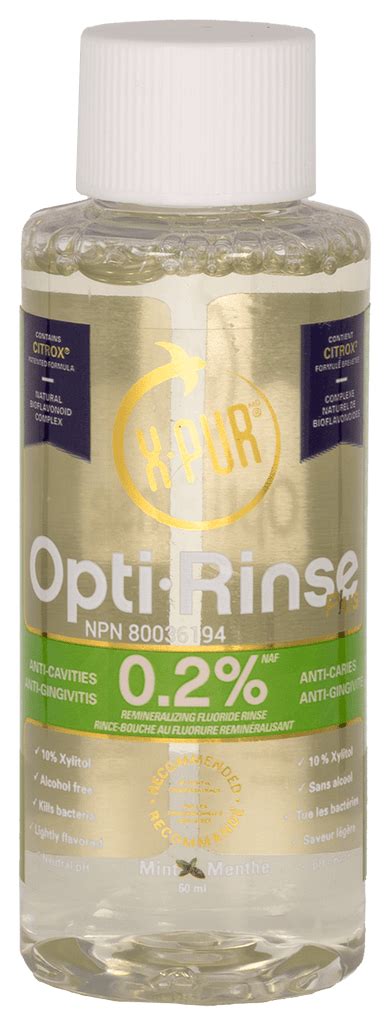 Opti-Rinse Plus Fluoridated Mouthwash Without Alcohol – Oral Science ...