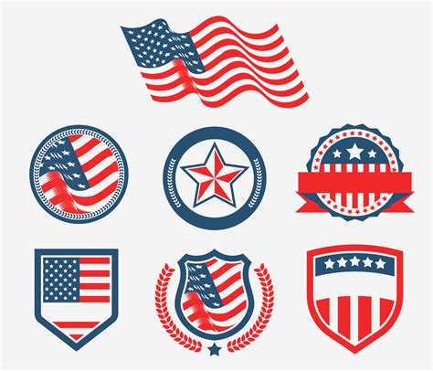 American Flag Vector 508874 Vector Art at Vecteezy