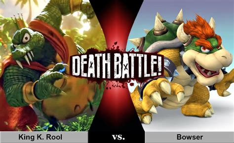 Death Battle: King K. Rool vs. Bowser by SilverBuller on DeviantArt