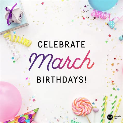 March Birthdays! — First Baptist Church of Sylva