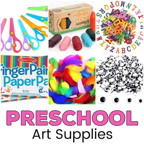 Preschool Art Supplies - Preschool Arts and Crafts