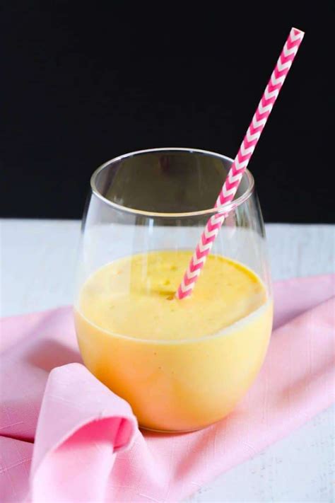 Vanilla Mango Smoothie Recipe