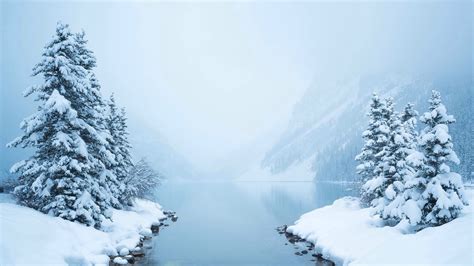 photography, Nature, Winter, Snow, Lake Wallpapers HD / Desktop and ...