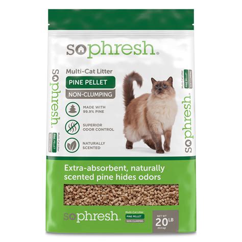 So Phresh Pine Pellet Non-Clumping Cat Litter, 20 lbs. | Petco